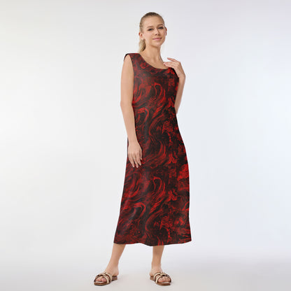 Inferno Swirl Muumuu Dress