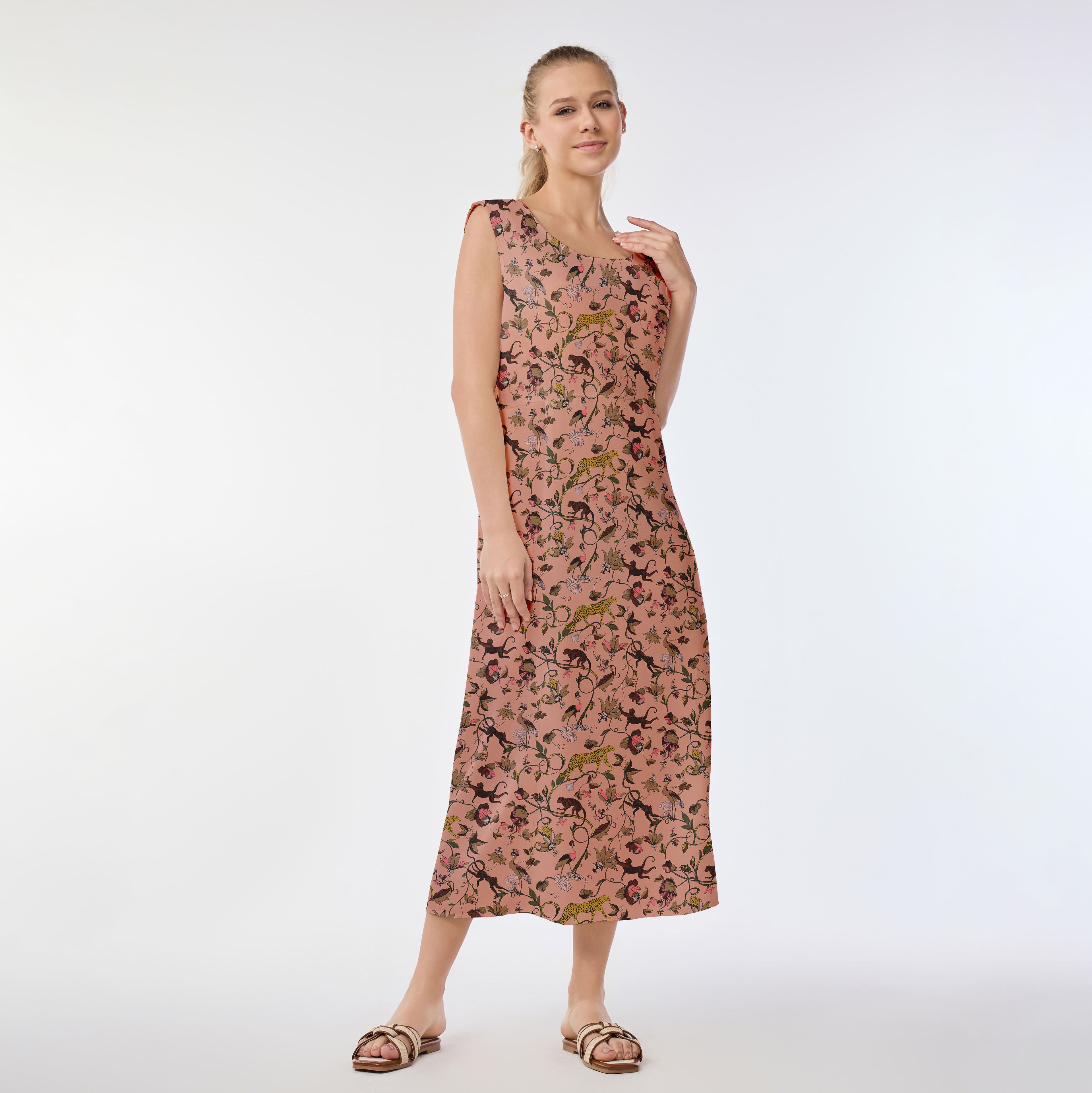 Jungle Odyssey Muumuu Dress