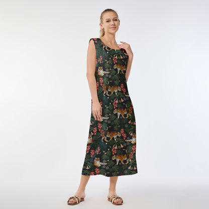 Jungle Majesty Muumuu Dress
