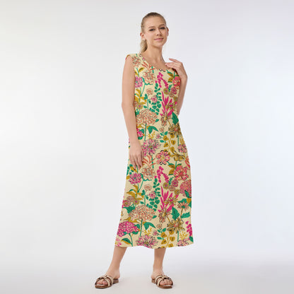 Colorful Meadow Muumuu Dress