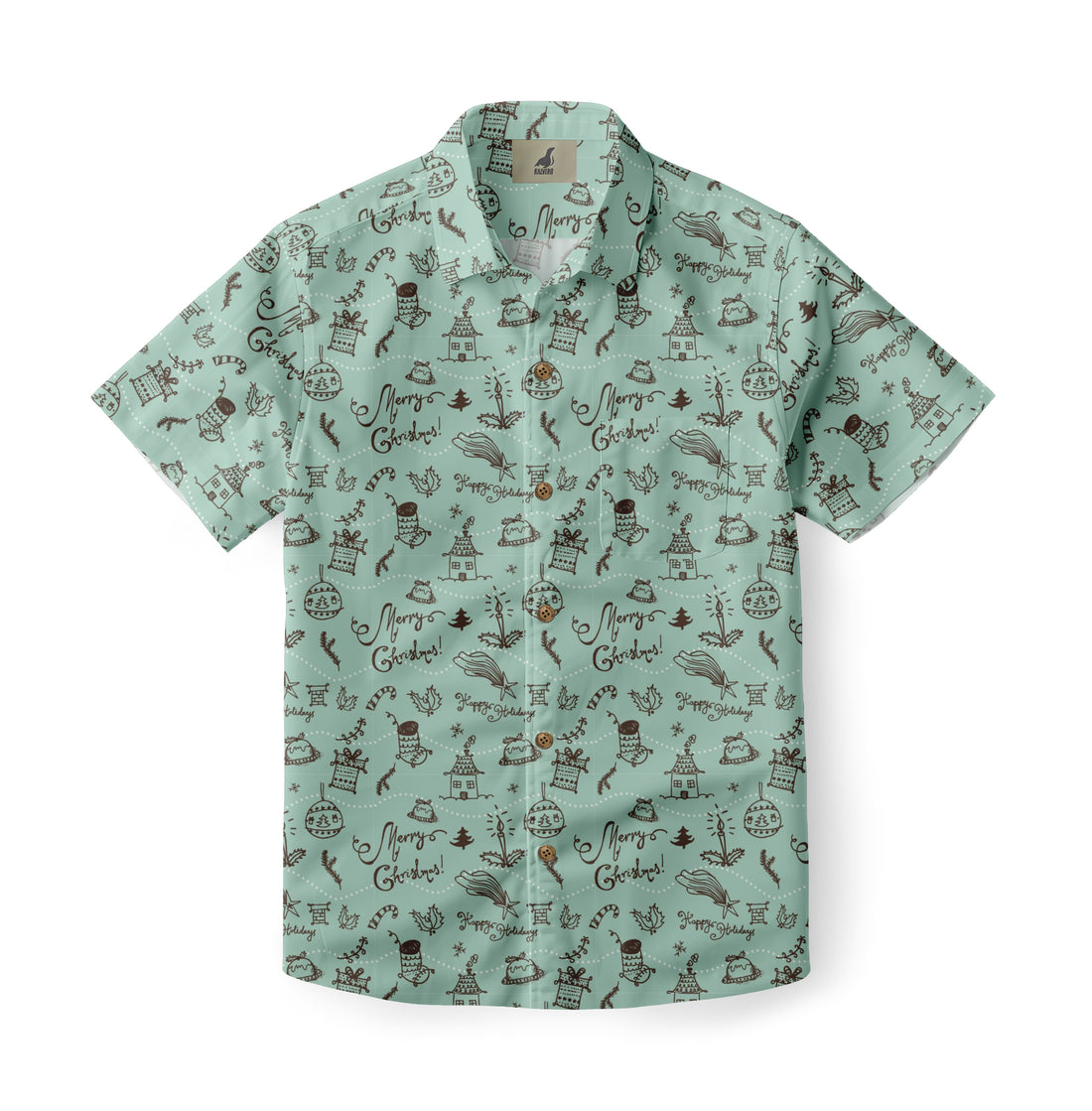 Merry Doodle Aloha Shirt
