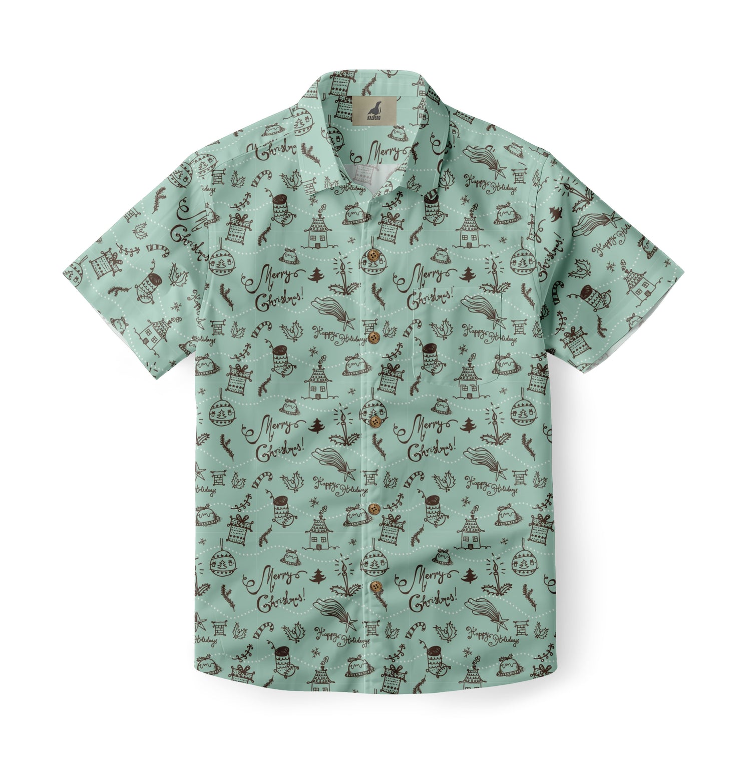 Merry Doodle Aloha Shirt