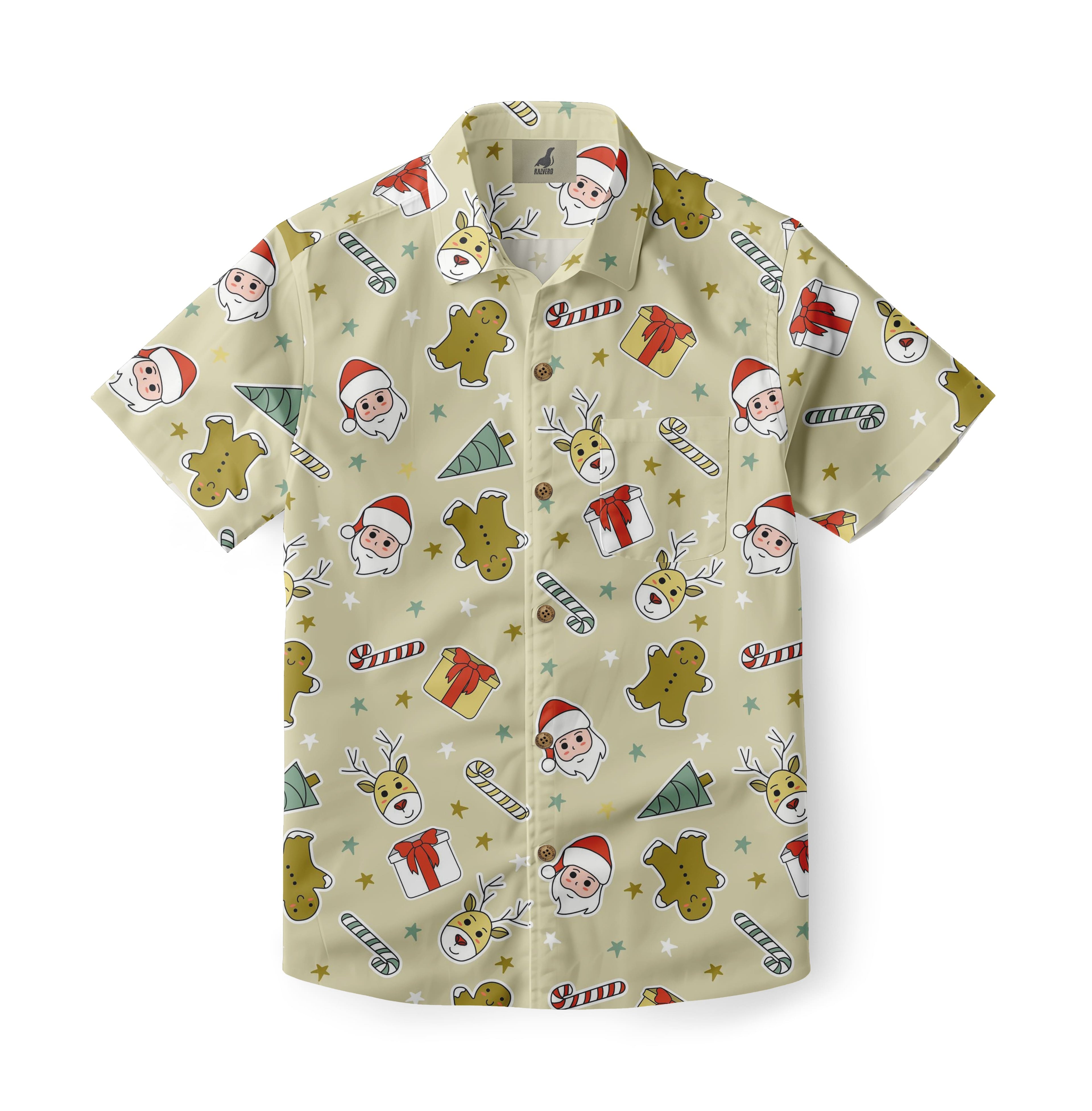 Christmas Cookie Hawaiian Shirt