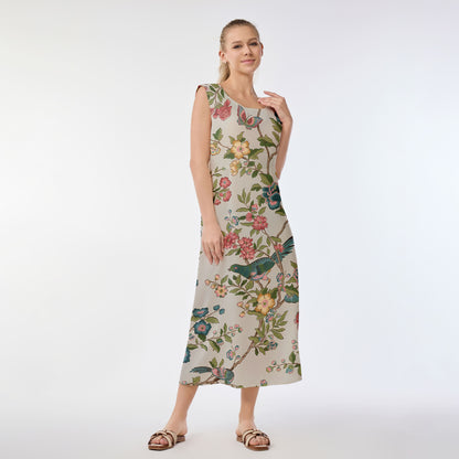 Floral Serenade Muumuu Dress
