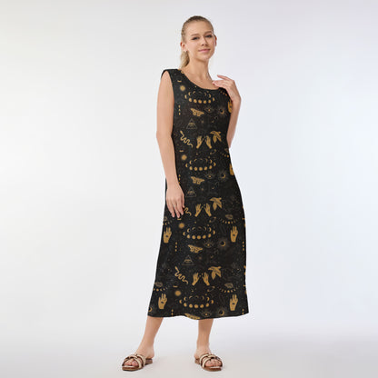 Astral Enigma Muumuu Dress