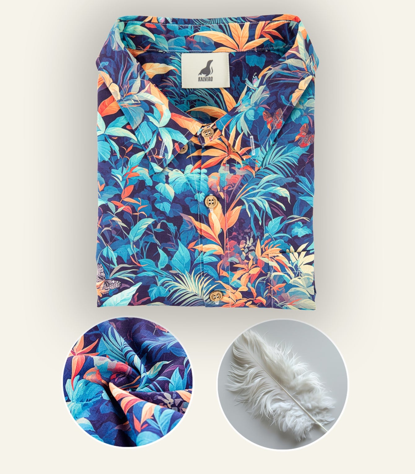 Elegance in Bloom Long Sleeve Shirts – KALVERO Elegance in Bloom Long Sleeve Shirts – KALVERO
