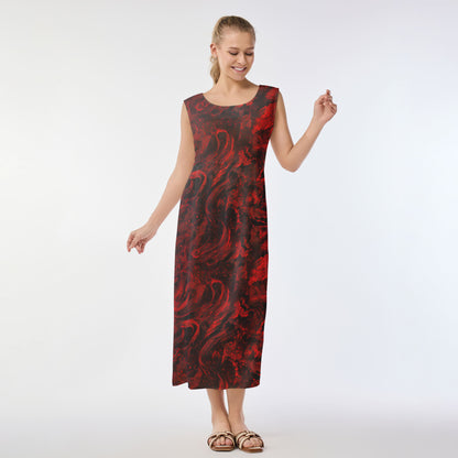 Inferno Swirl Muumuu Dress