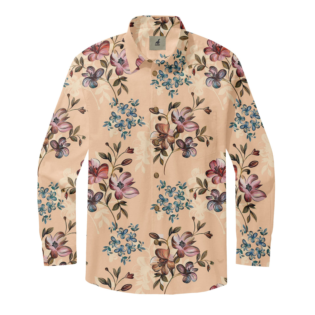 Pastel Bloom Long Sleeve Shirts