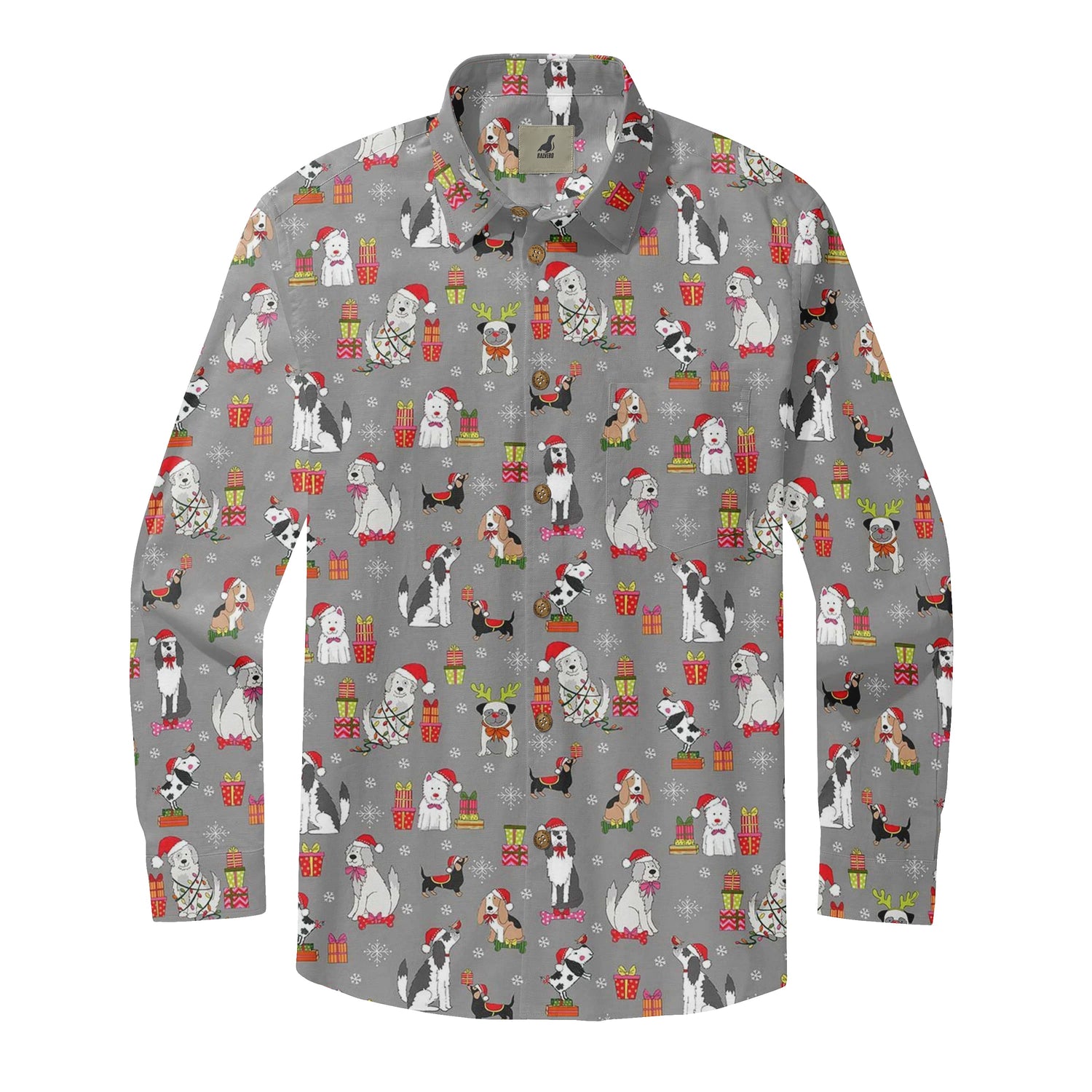 Holiday Pups Long Sleeve Shirt