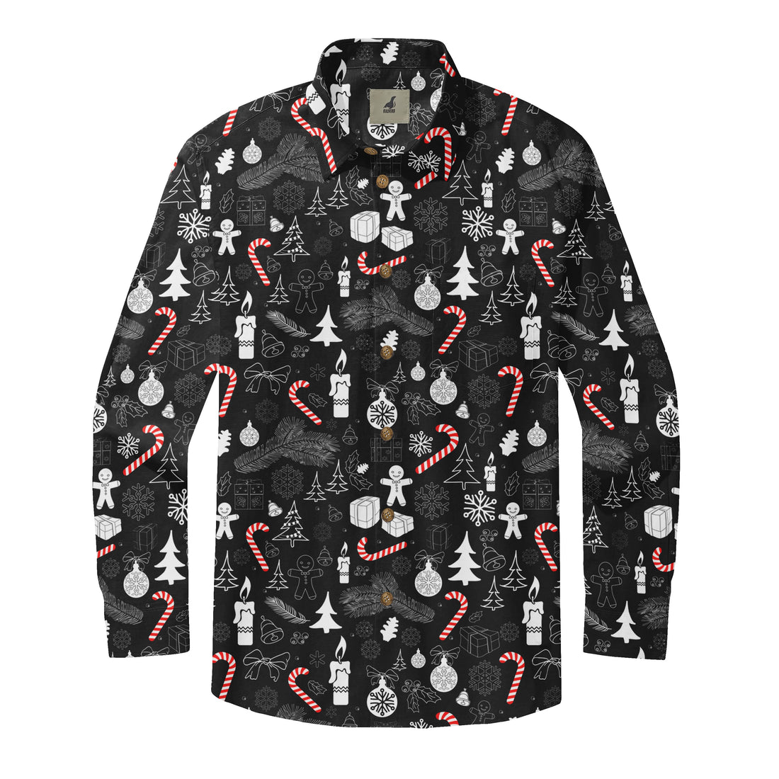 Christmas Doodle Long Sleeve Shirt