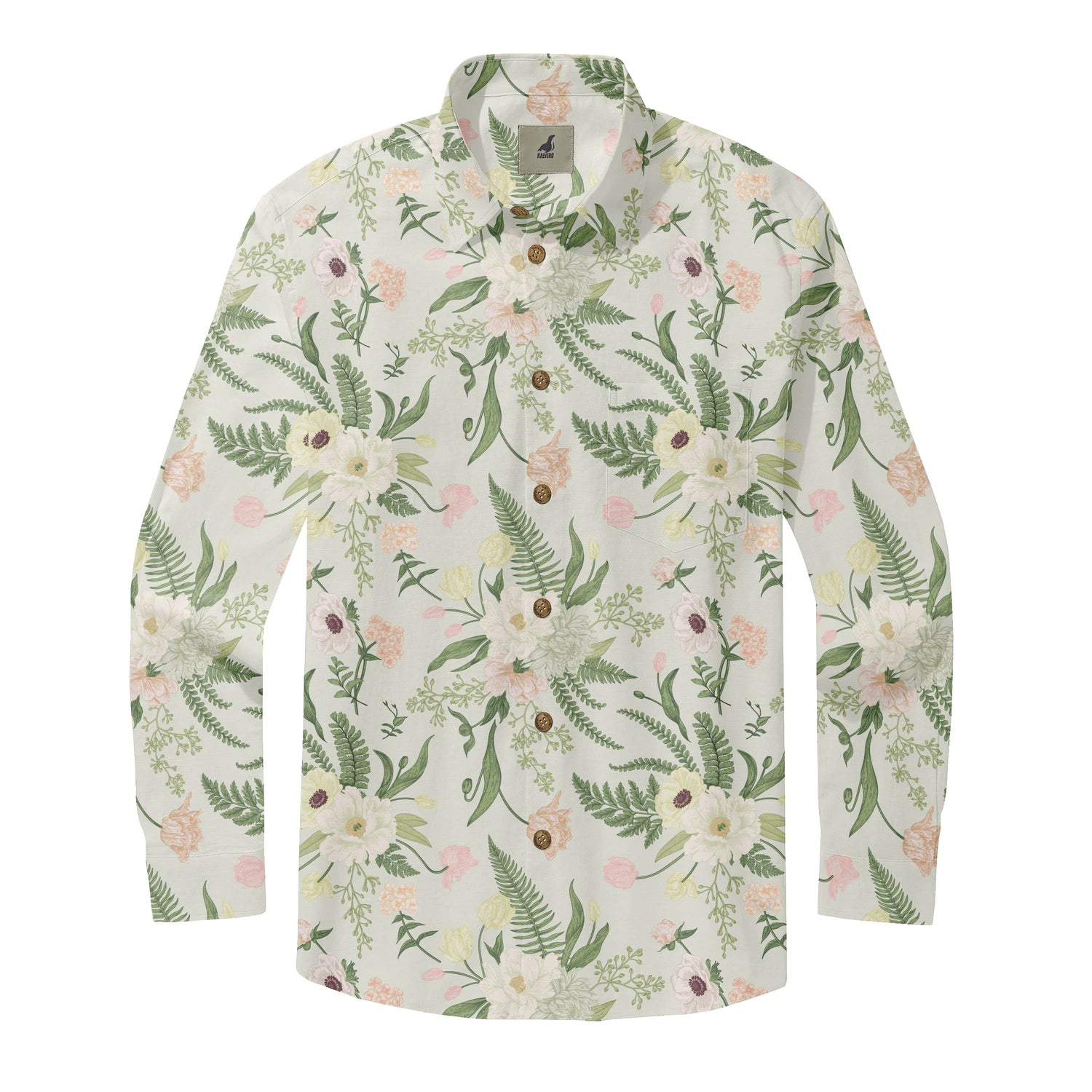 Midnight Garden Long Sleeve Shirt