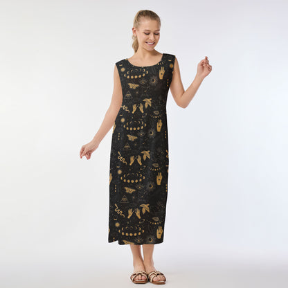 Astral Enigma Muumuu Dress