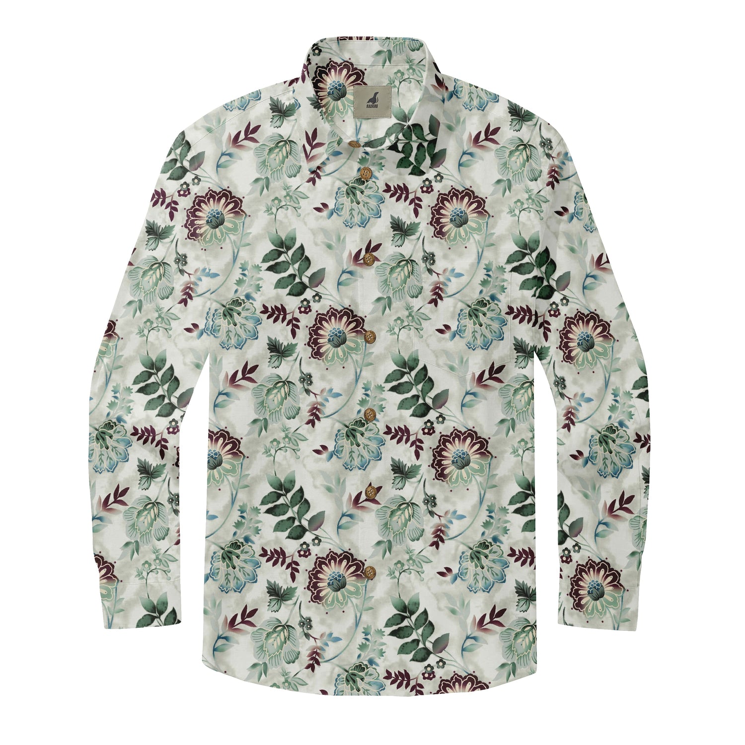 Green Garden Long Sleeve Shirt