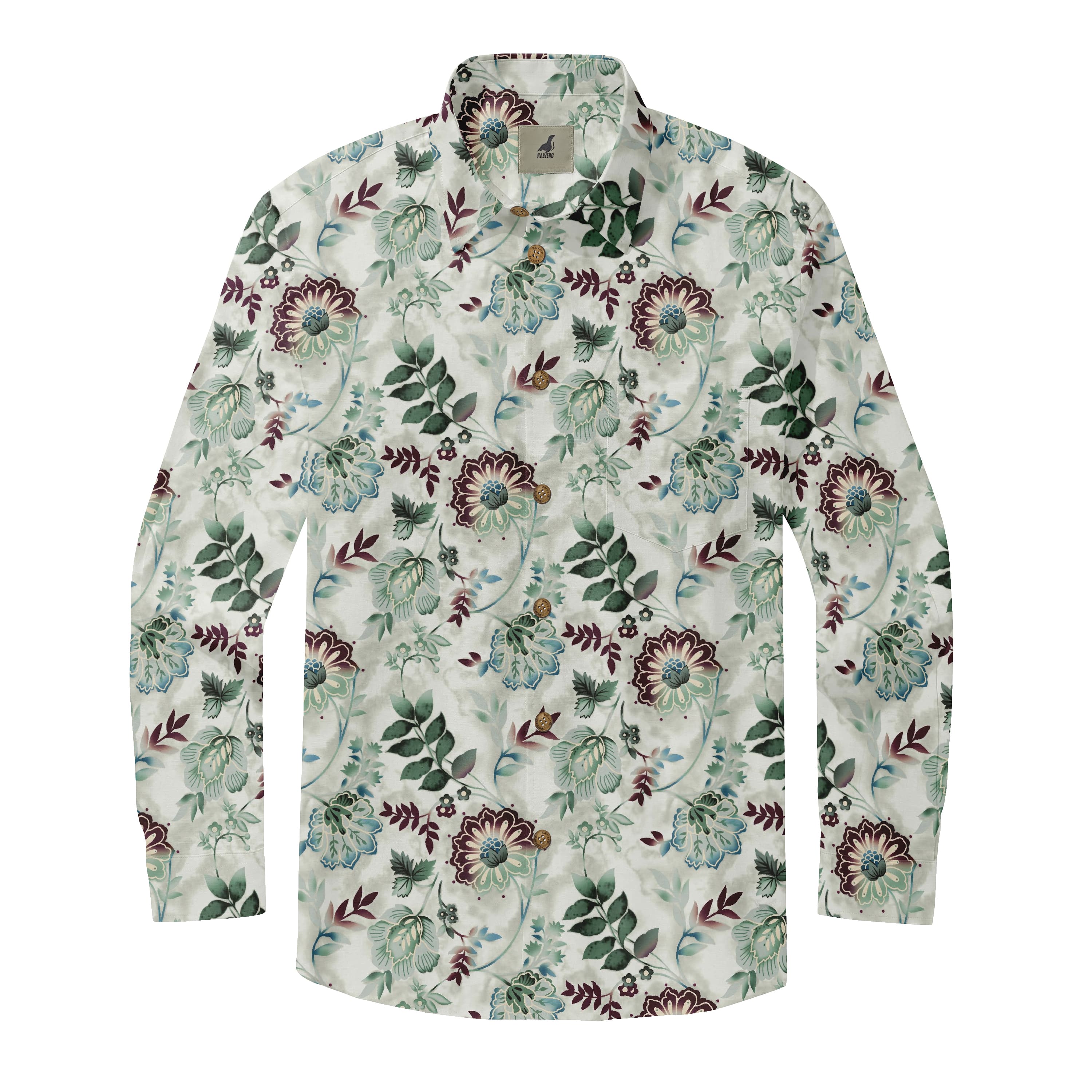 Green Garden Long Sleeve Shirt