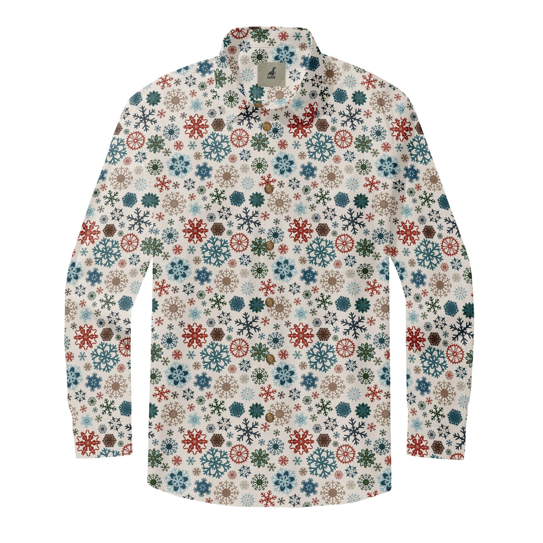 Snowflake Christmas Long Sleeve Shirt