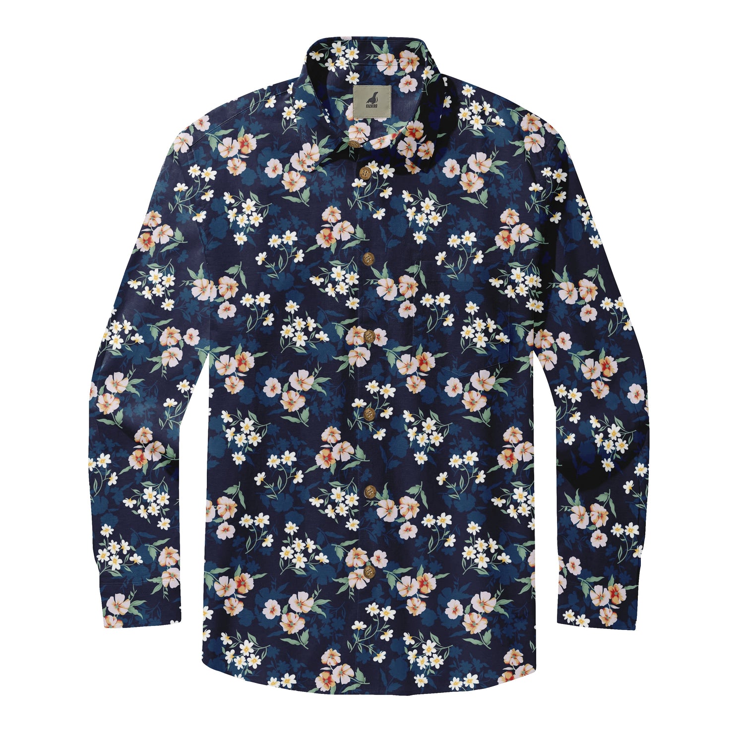 Midnight Daisy Long Sleeve Shirt