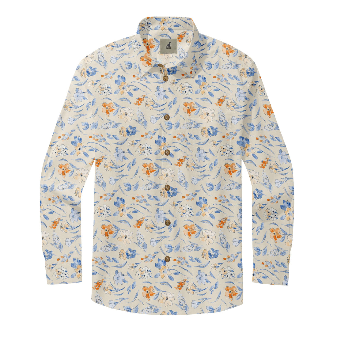 Watercolor Floral Long Sleeve Shirts
