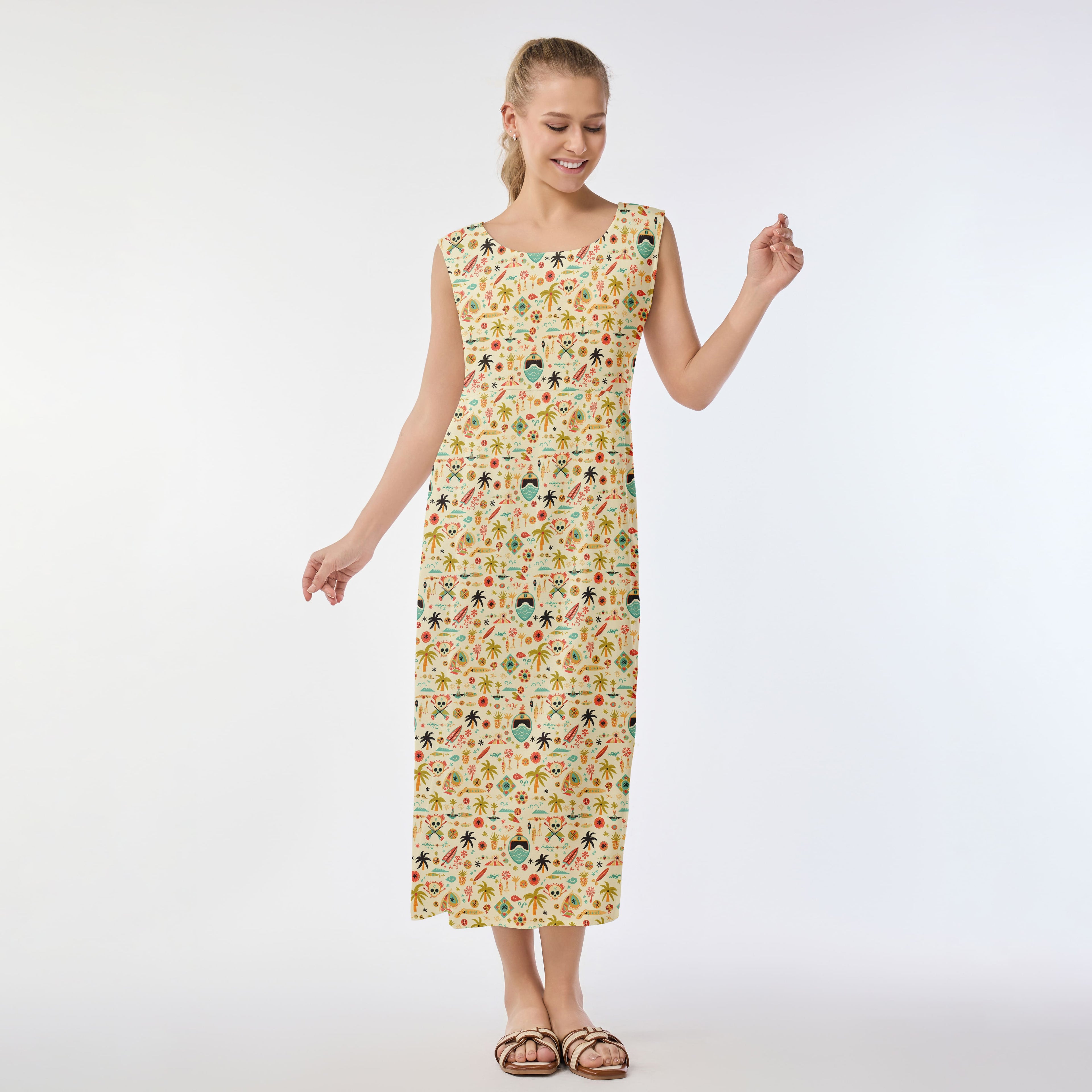Adventure Awaits Muumuu Dress