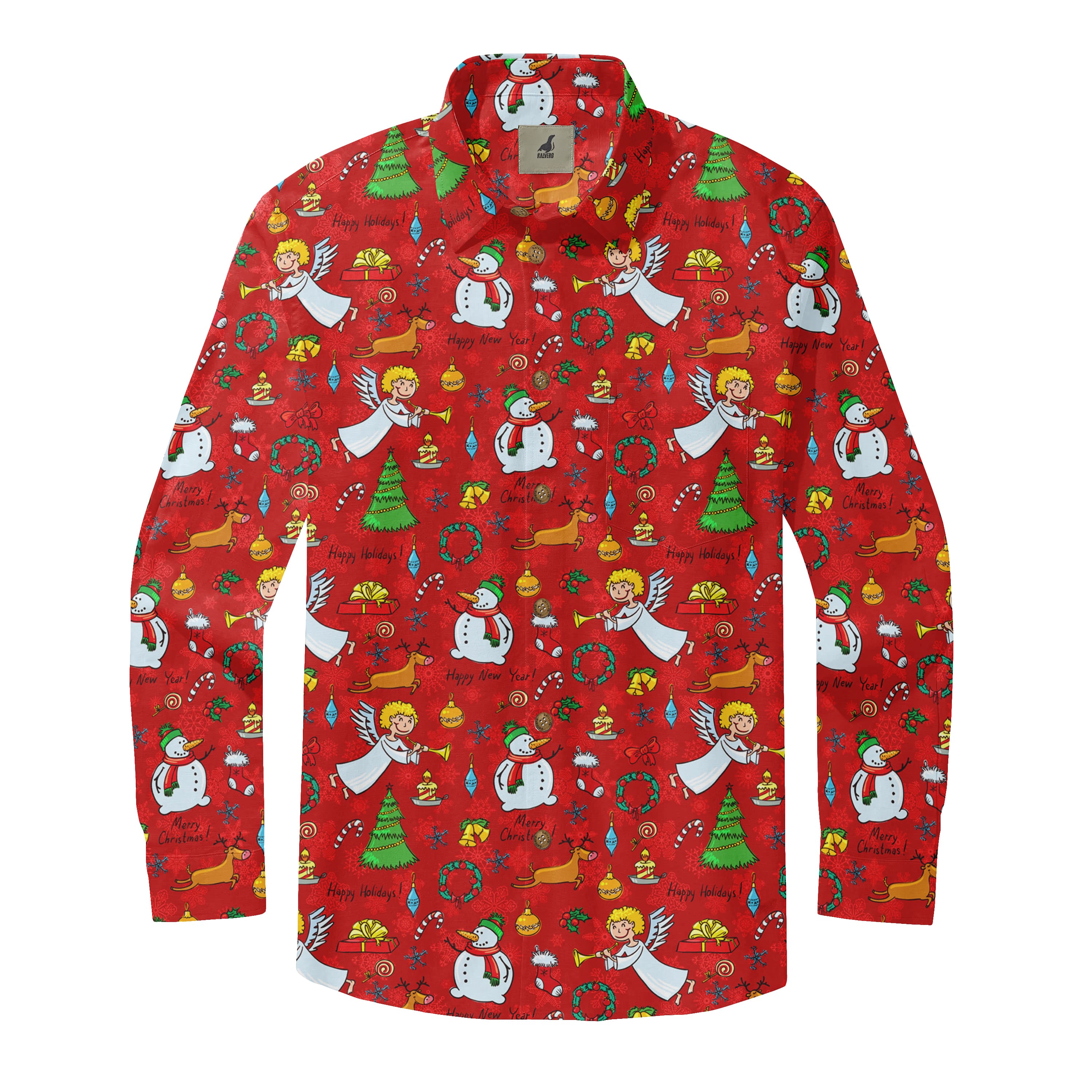 Christmas Angel Long Sleeve Shirt