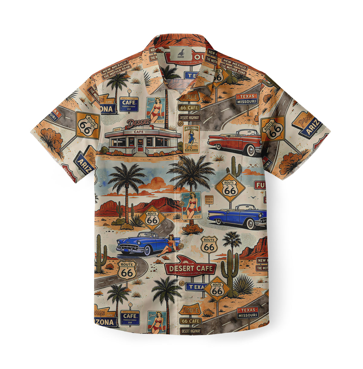 Route 66 Desert Highway Vintage