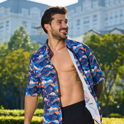 Mystic Mountains Childrens Hawaiian Shirt