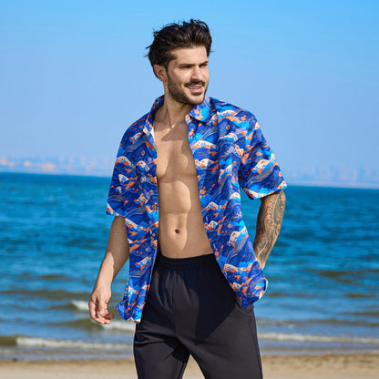 Mystic Mountains Childrens Hawaiian Shirt