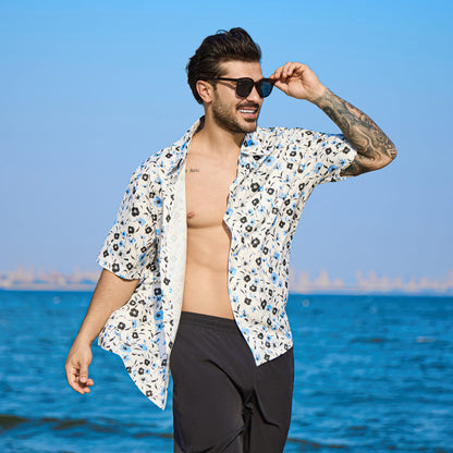 Elegance Bloom Childrens Hawaiian Shirt