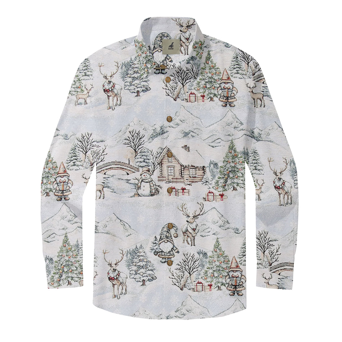 Christmas Village Long Sleeve Shirt