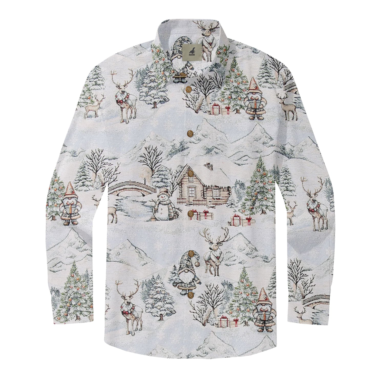Christmas Village Long Sleeve Shirt