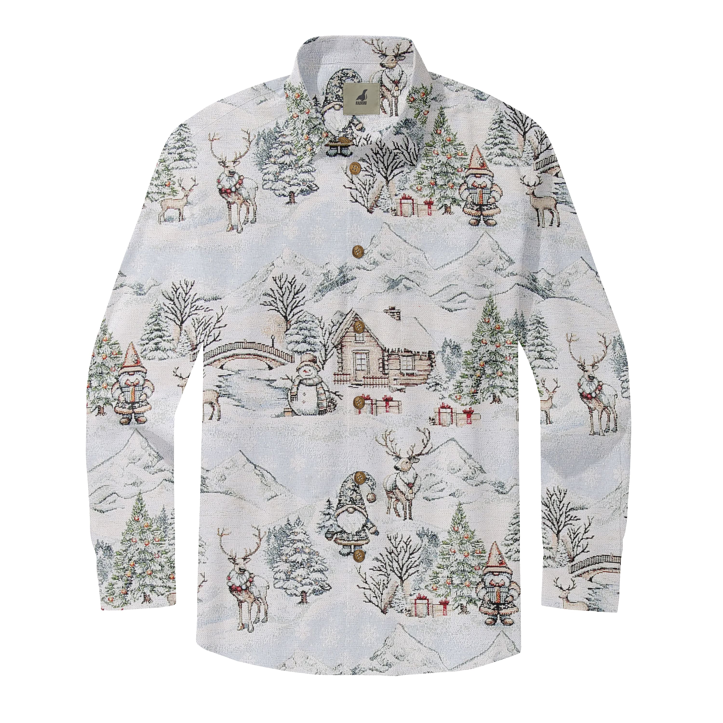 Christmas Village Long Sleeve Shirt