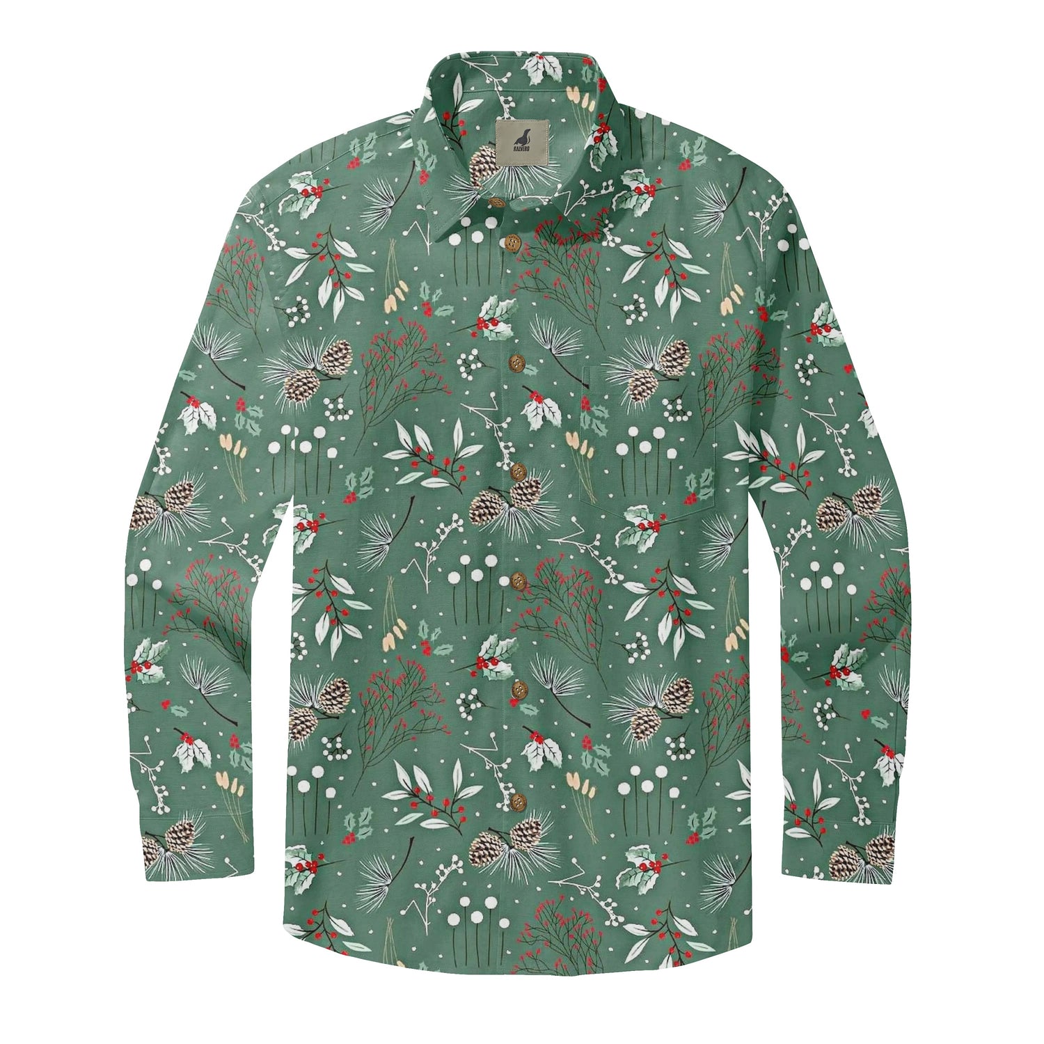 Holly Botanical Long Sleeve Shirt