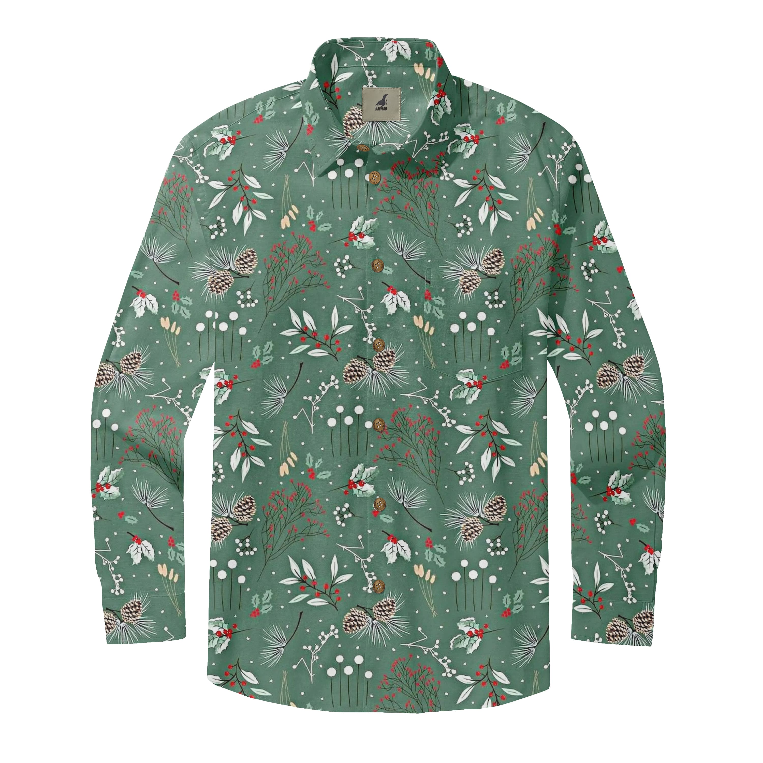Holly Botanical Long Sleeve Shirt
