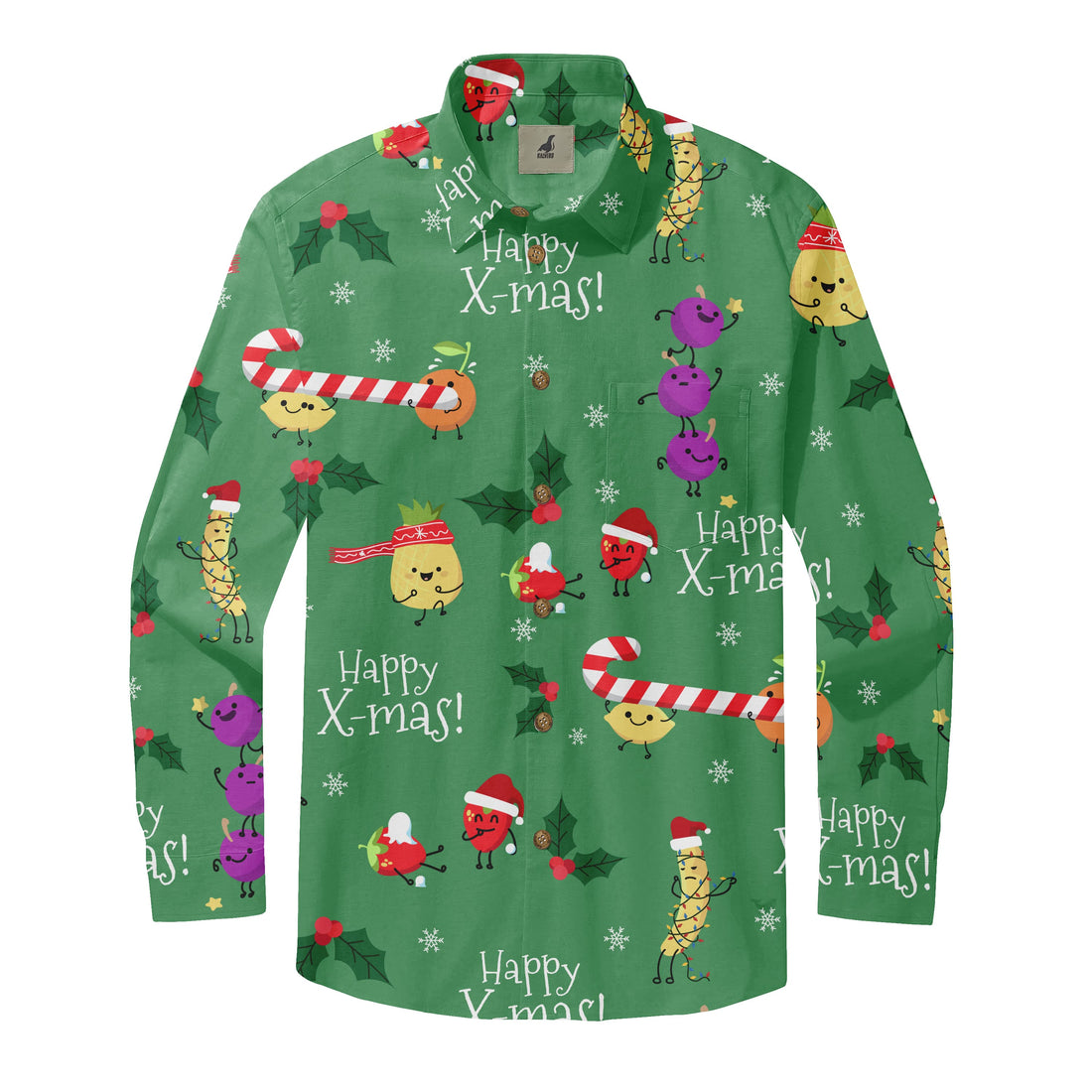 X-mas Fruits Long Sleeve Shirt