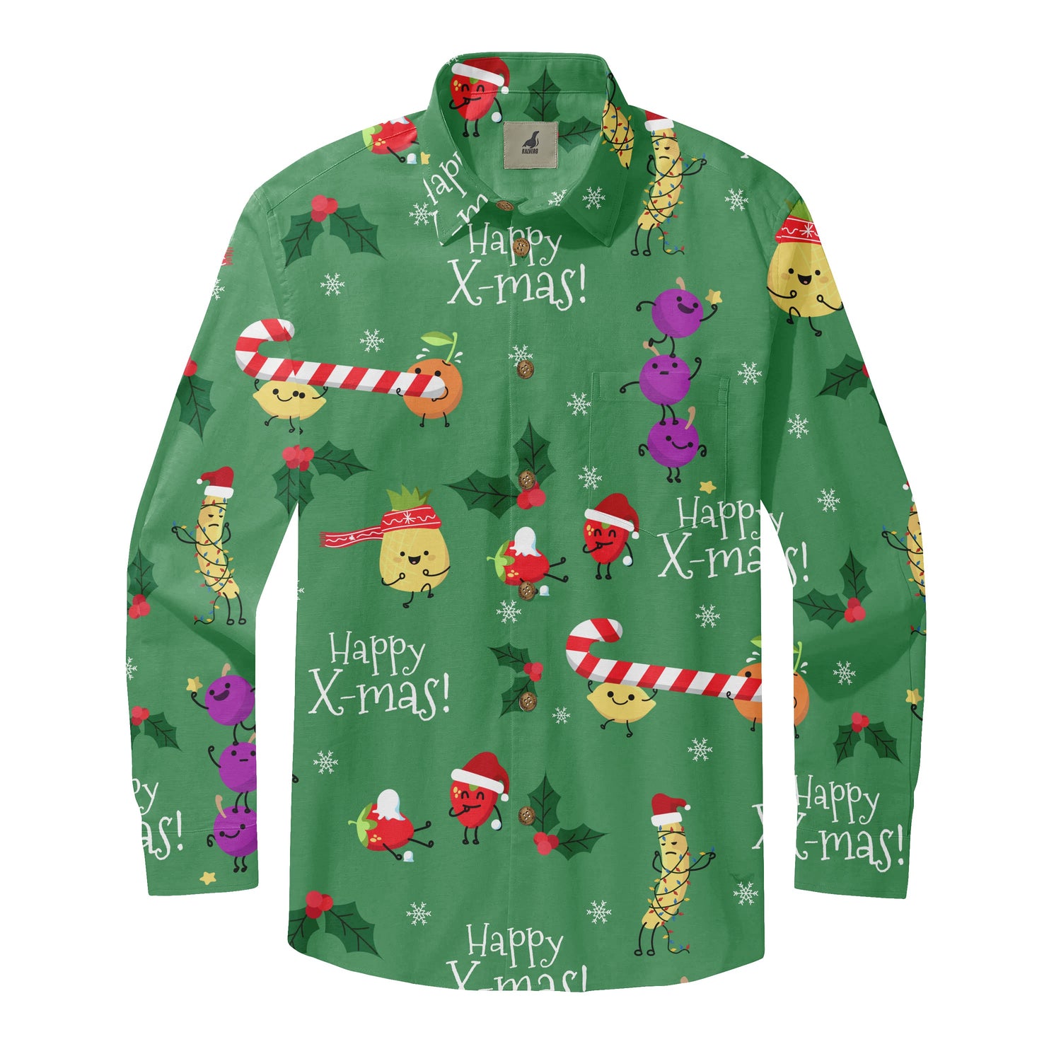 X-mas Fruits Long Sleeve Shirt