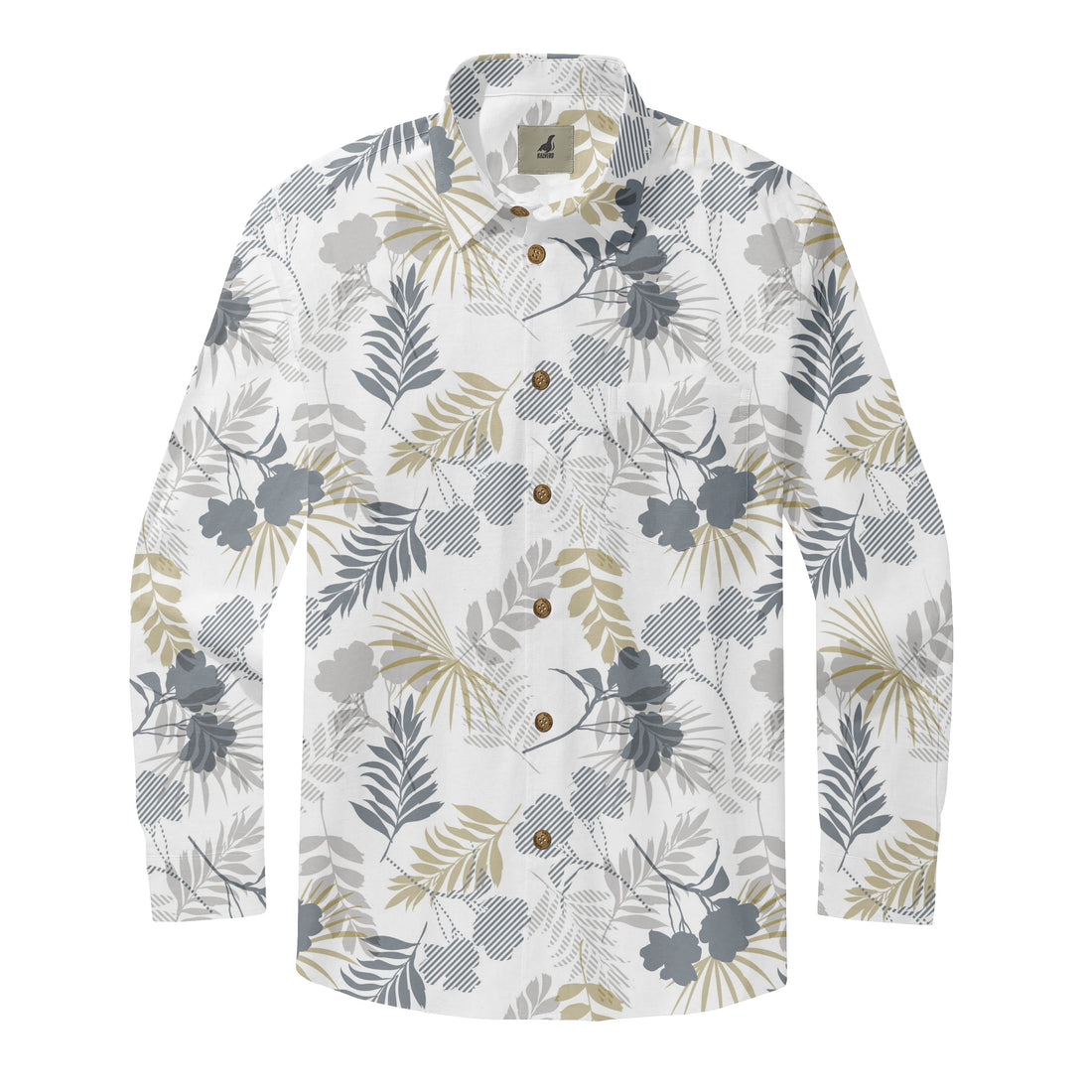 Lush Greenery Long Sleeve Shirts