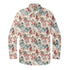 Fuchsia Floral Long Sleeve Shirts