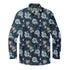 Midnight Peony Long Sleeve Shirt