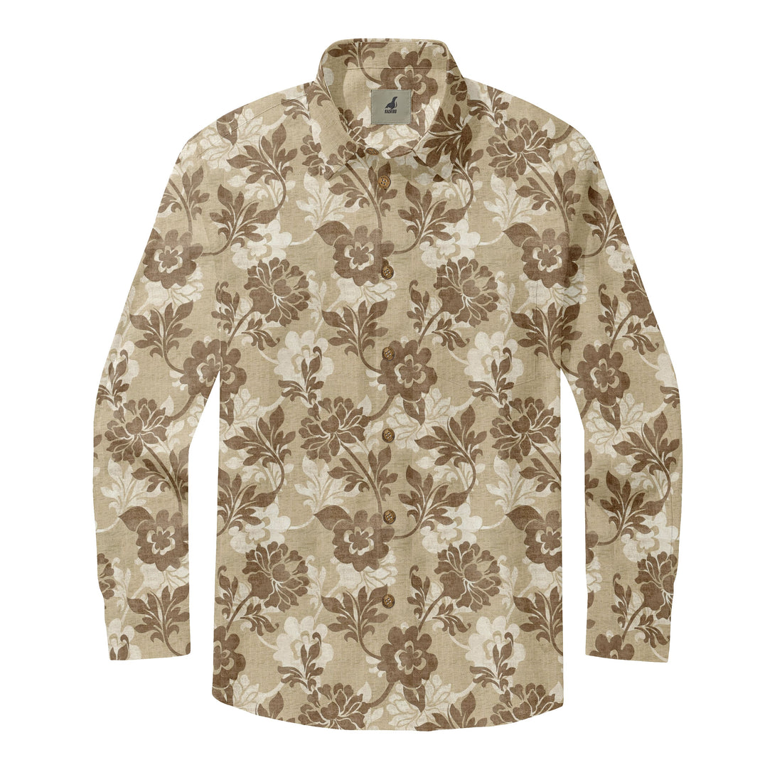 Earthy Bloom Long Sleeve Shirt