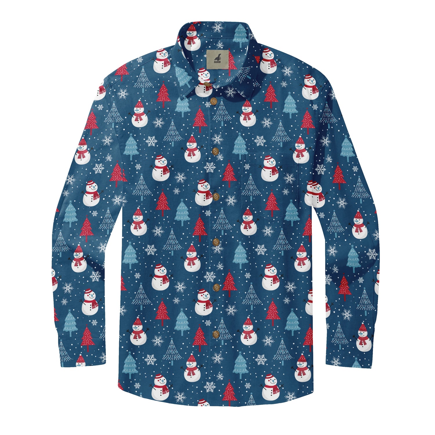 Winter Forest Long Sleeve Shirt