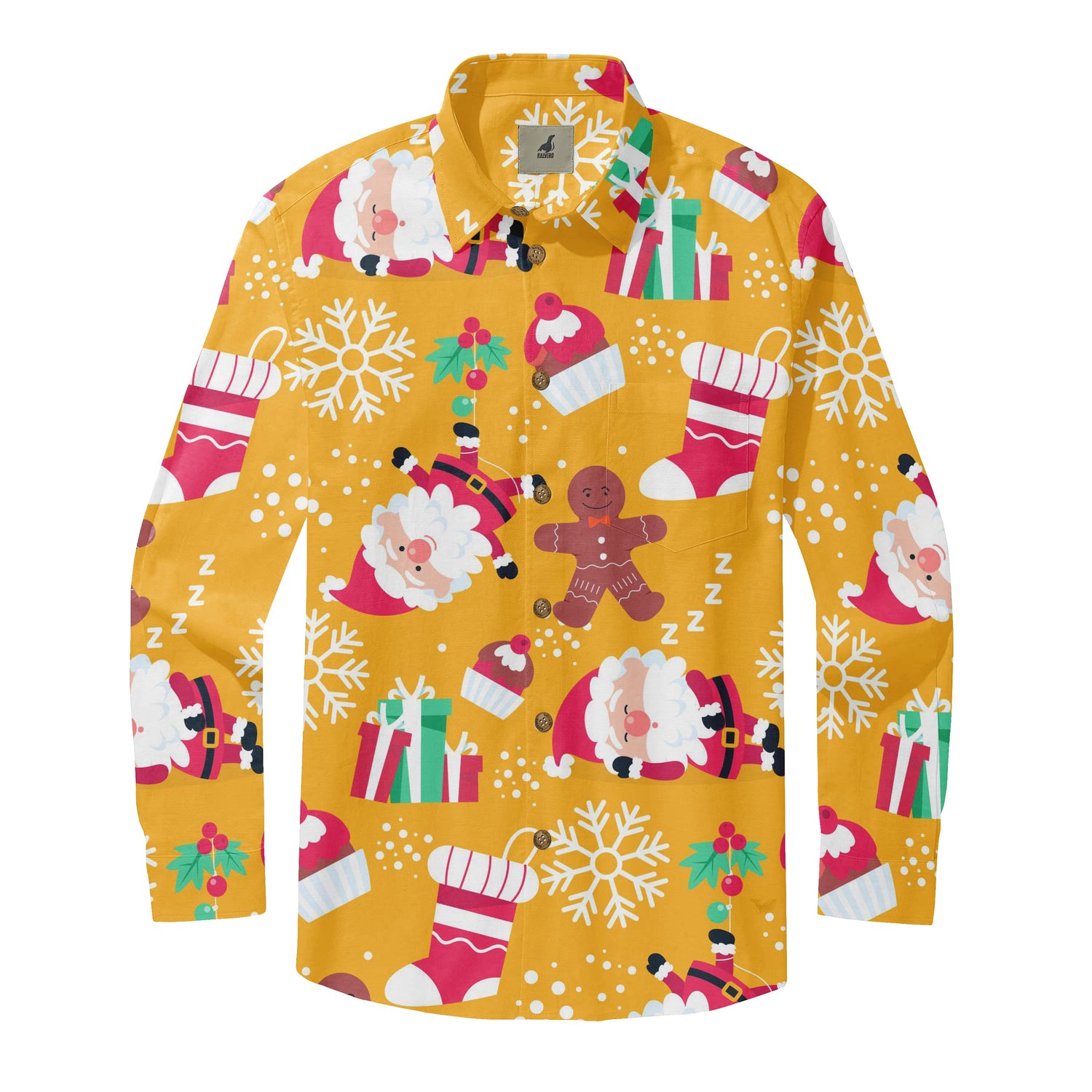 Festive Christmas Gift Long Sleeve Shirt