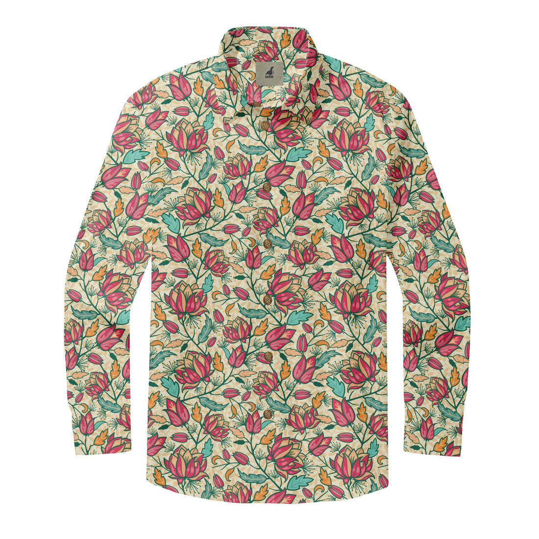 Floral Grace Long Sleeve Shirts