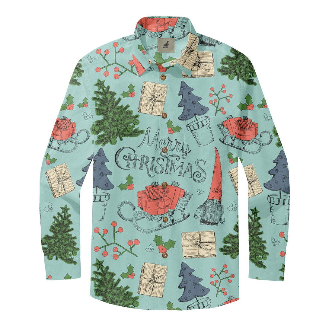Christmas Sketchbook Long Sleeve Shirt