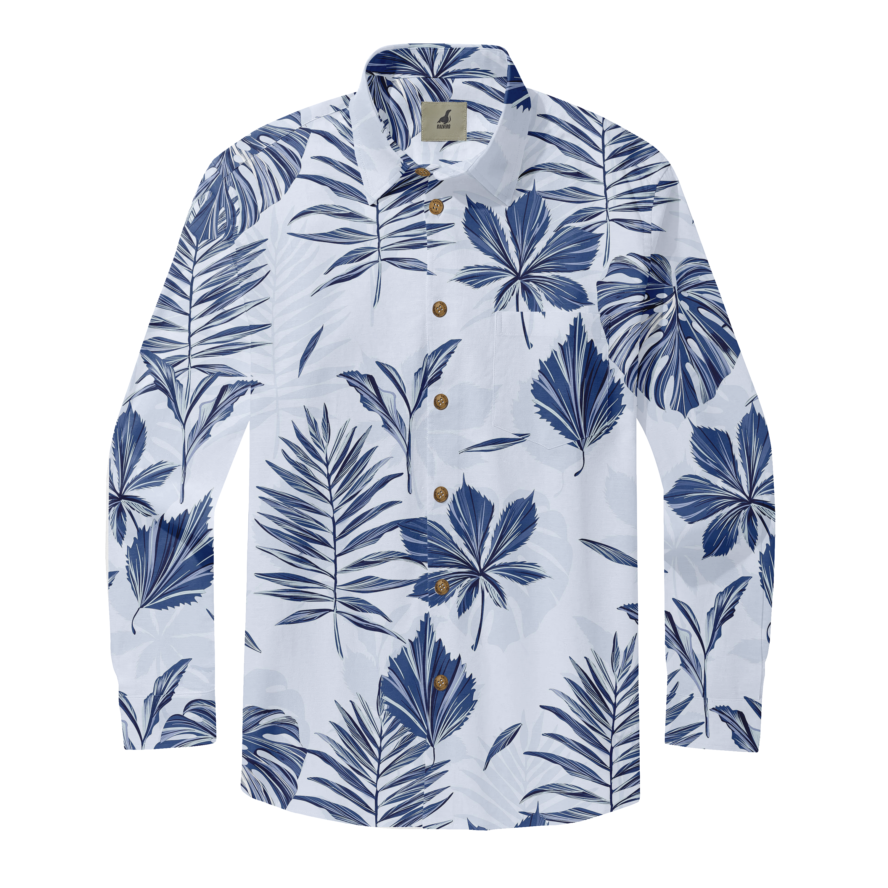 Palm Serenity Long Sleeve Shirts