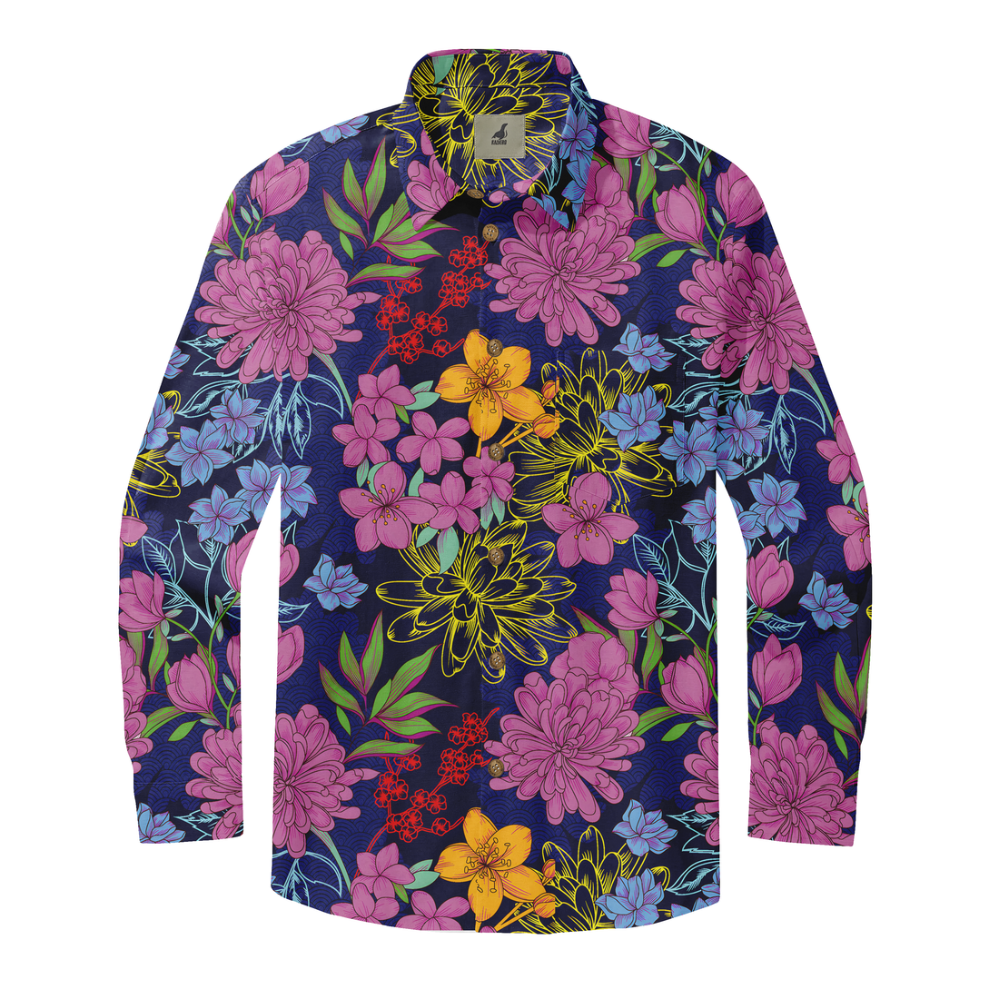 Summer Bloom Dance Long Sleeve Shirts