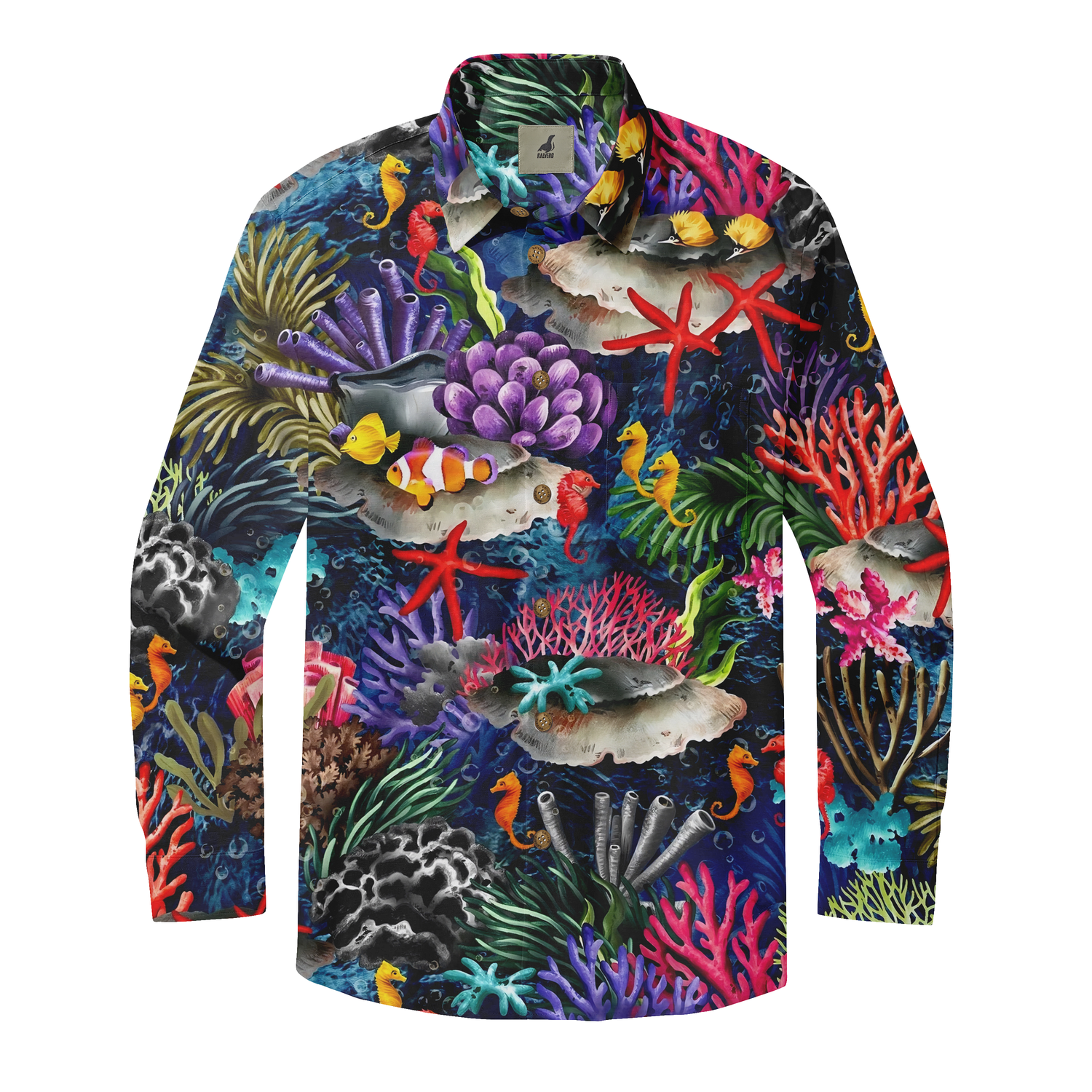 Ocean Dreamscape Long Sleeve Shirts