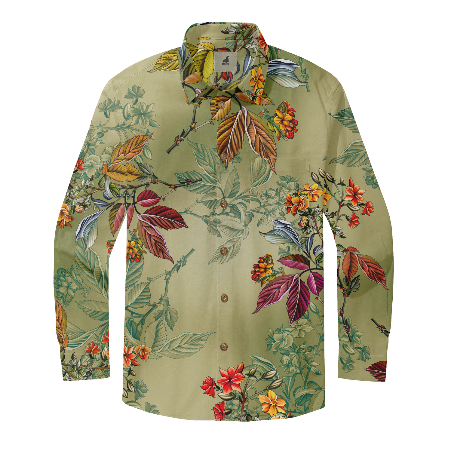 Botanical Harmony Long Sleeve Shirts