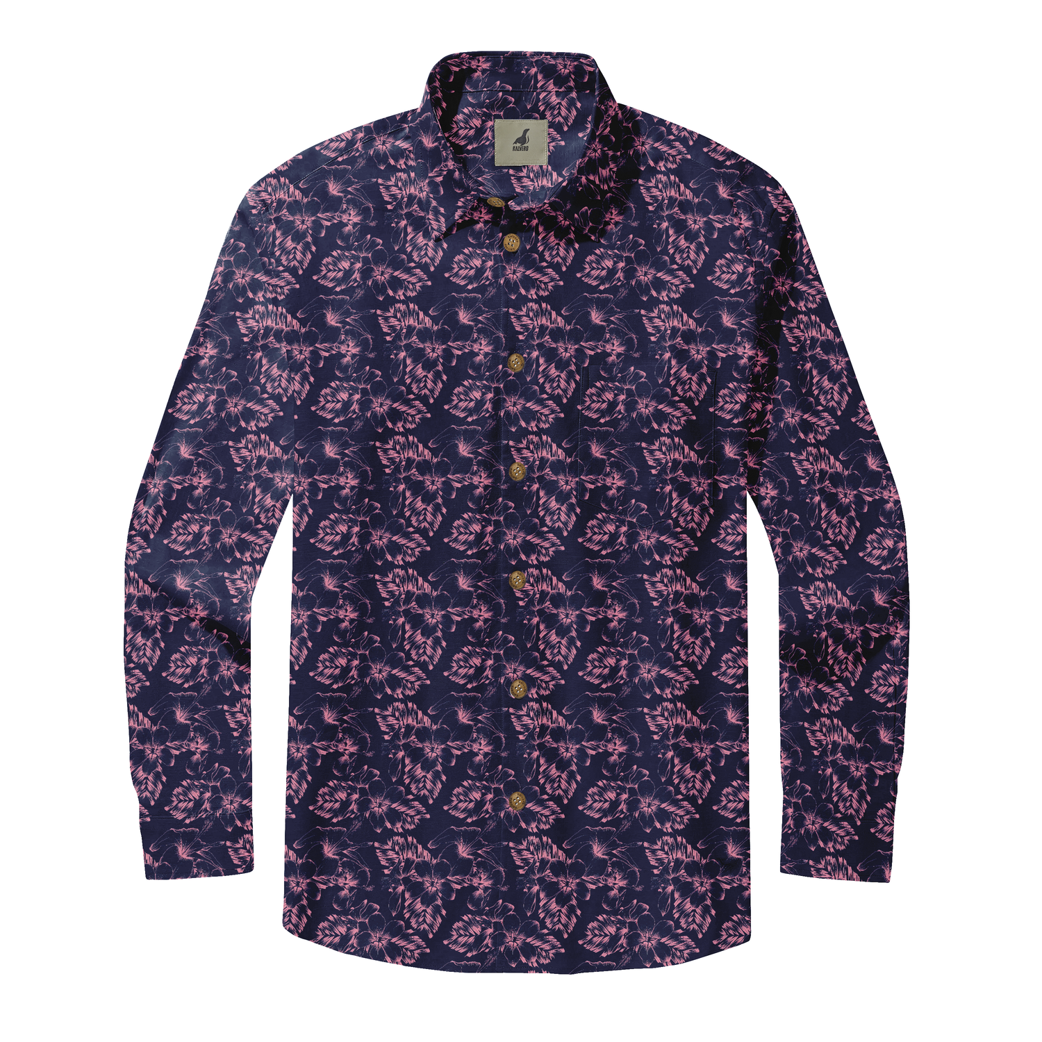 Nocturnal Blooms Long Sleeve Shirts