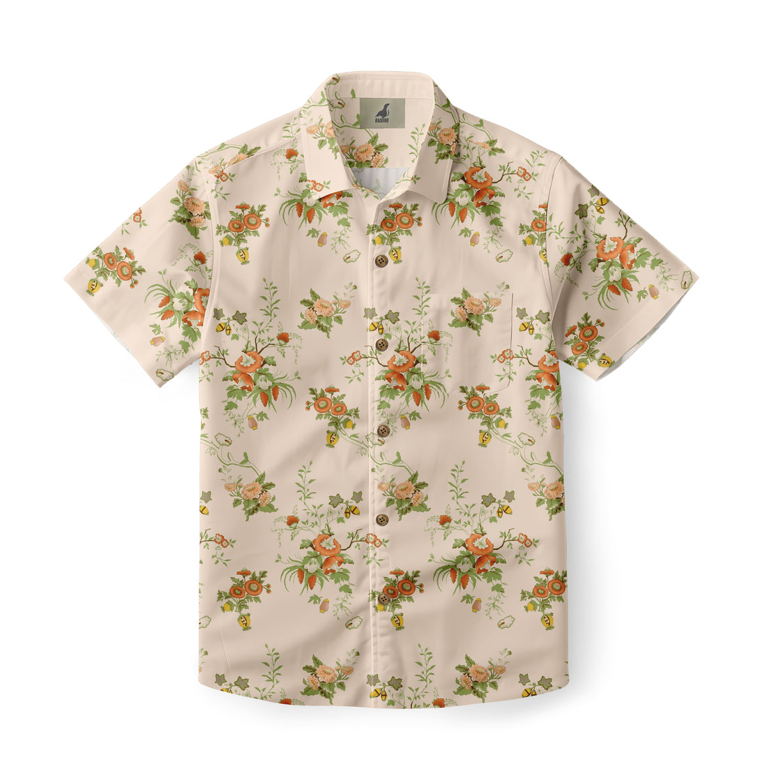 Autumn Meadow Blossom Hawaiian Shirt