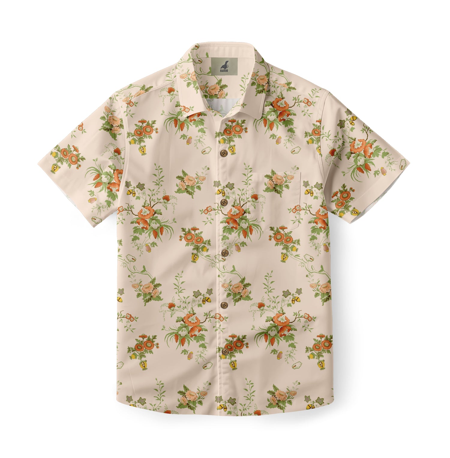 Autumn Meadow Blossom Hawaiian Shirt