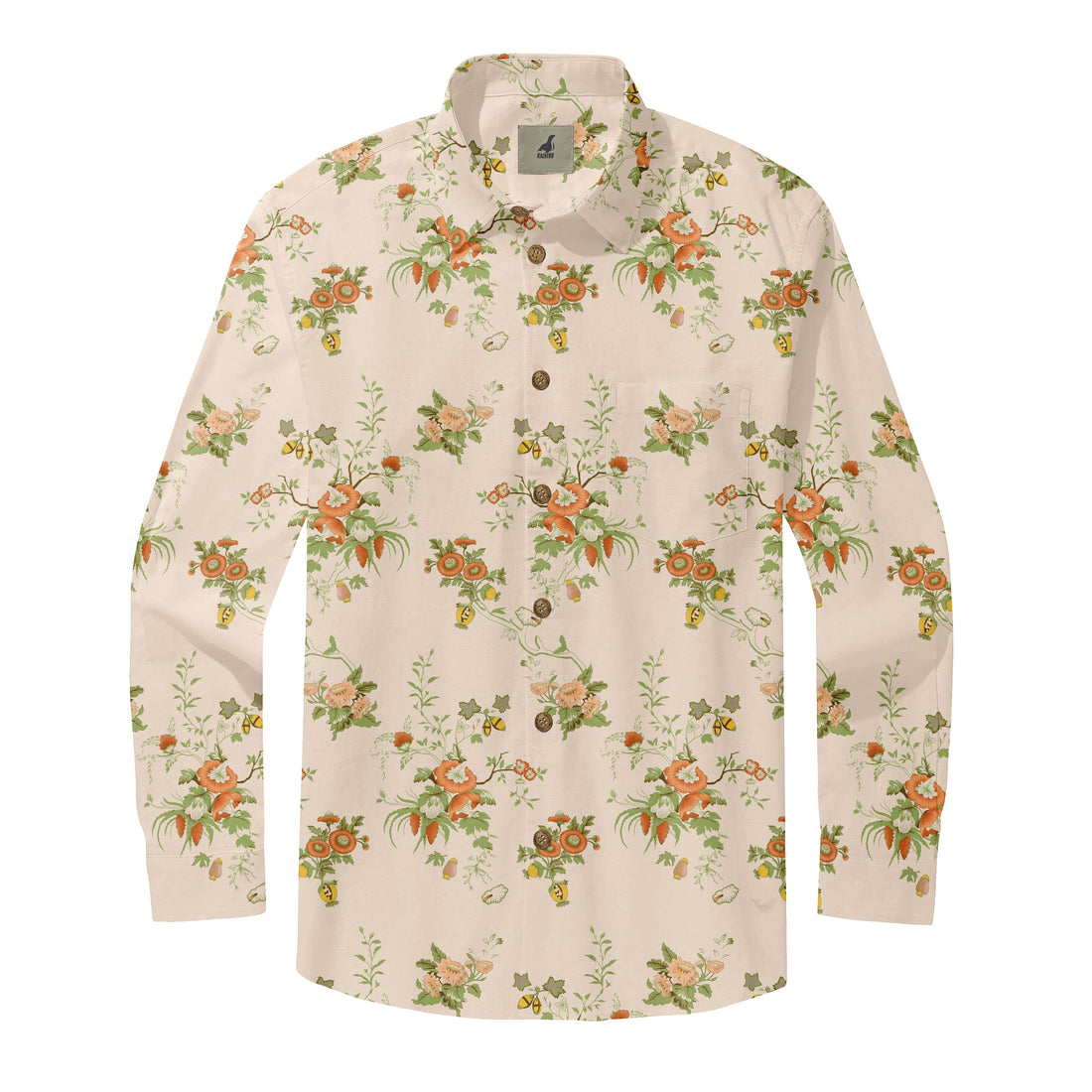 Autumn Meadow Blossom Long Sleeve Shirts